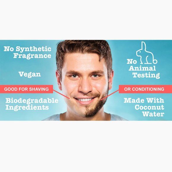 SHAVE THAT FACE Men's Shaving Cream 4oz Tin - Picture 2 of 7